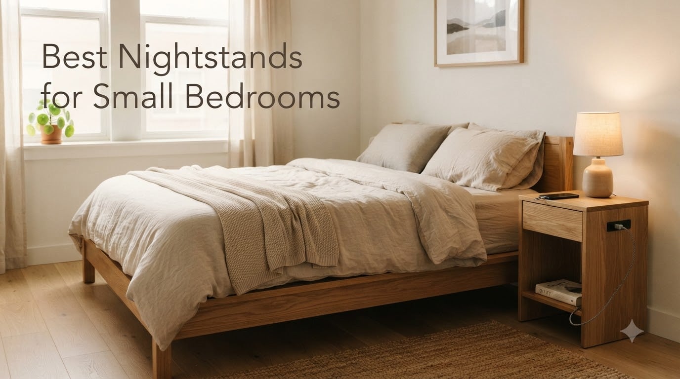 Best Nightstands for Small Bedrooms