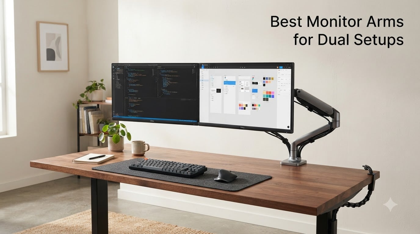 Best Monitor Arms for Dual Setups