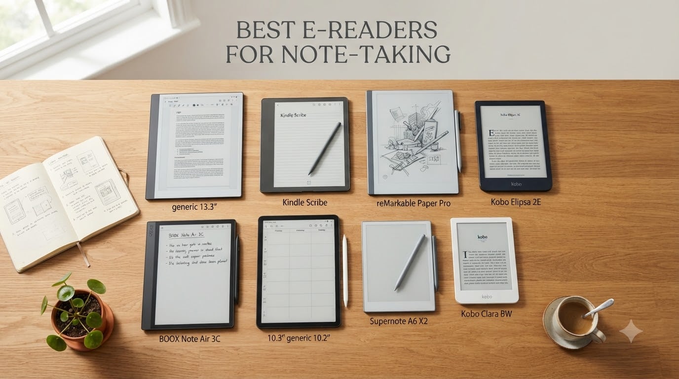 Best E-Readers for Note-Taking