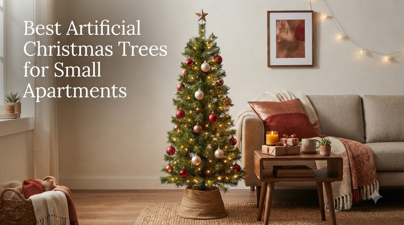 Best Artificial Christmas Trees for Small Apartments
