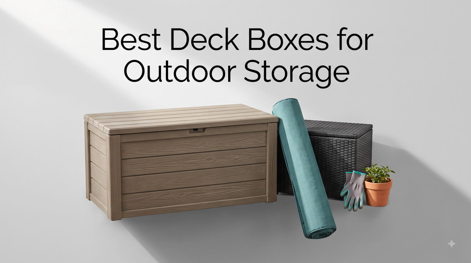 Best Deck Boxes for Outdoor Storage