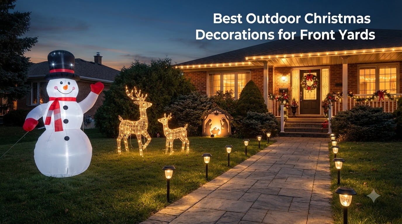 Best Outdoor Christmas Decorations for Front Yards