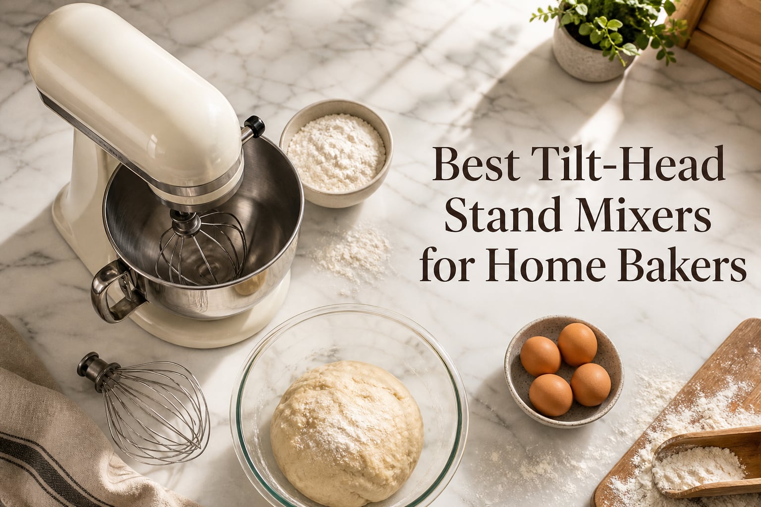 Best Tilt-Head Stand Mixers for Home Bakers