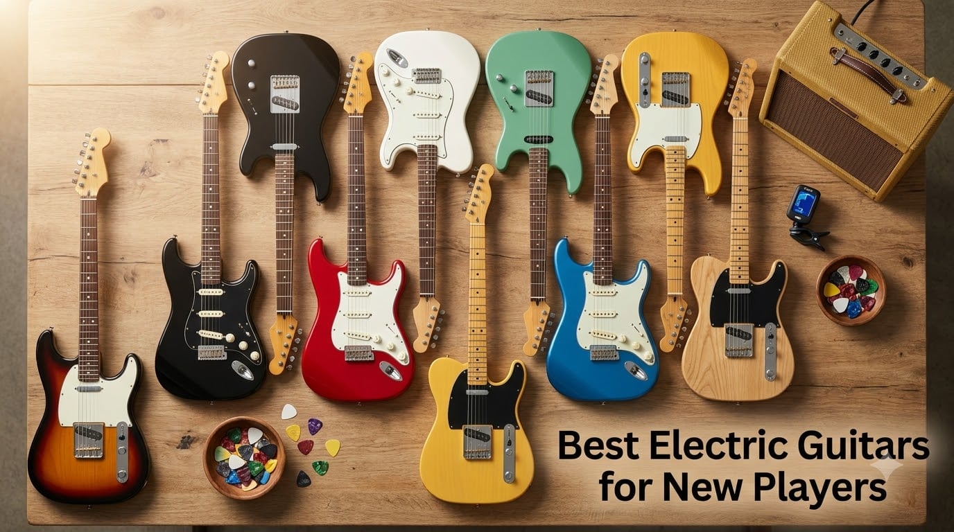 Best Electric Guitars for New Players