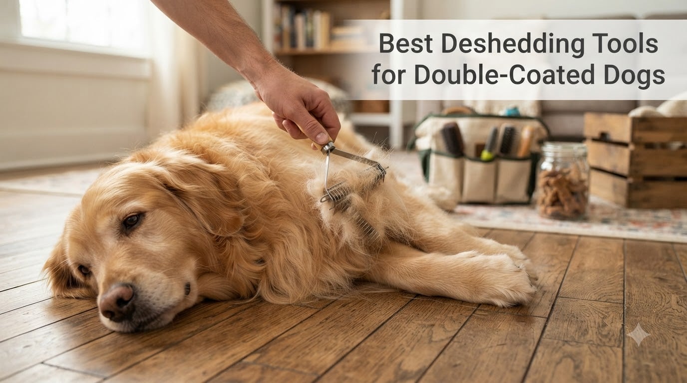 Best Deshedding Tools for Double-Coated Dogs