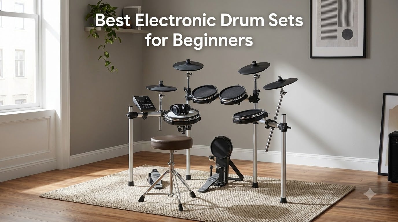 Best Electronic Drum Sets for Beginners