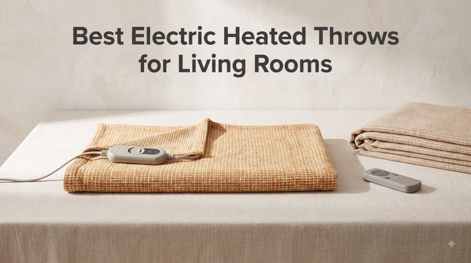 Best Electric Heated Throws for Living Rooms
