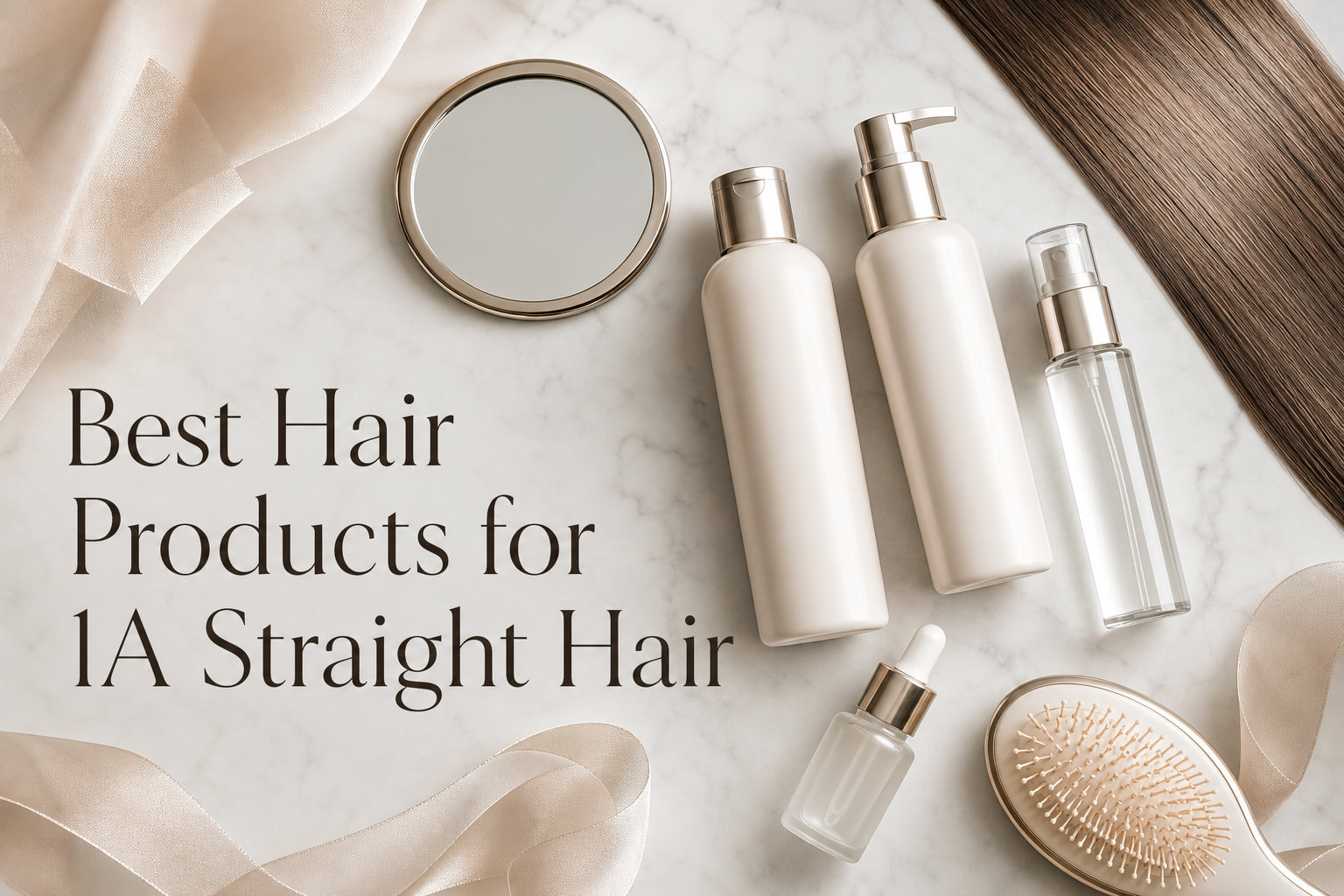 Best Hair Products for 1A Straight Hair