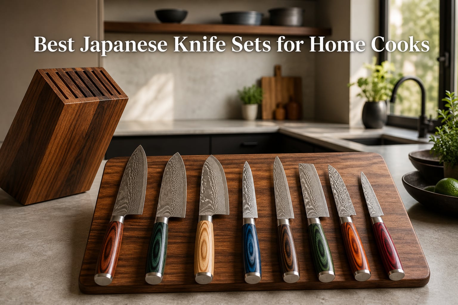 Best Japanese Knife Sets for Home Cooks