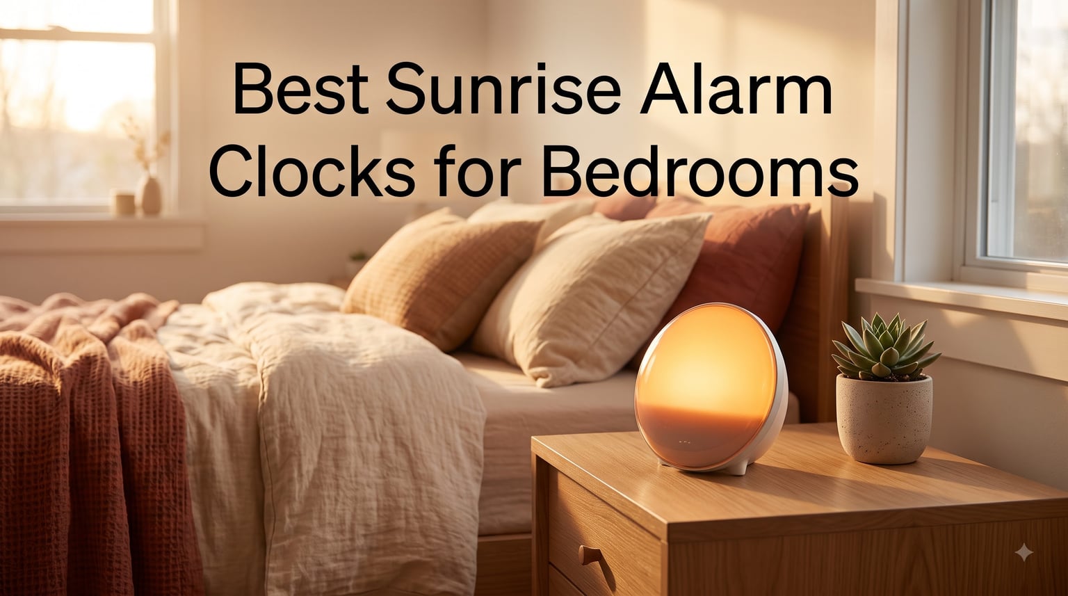 Best Sunrise Alarm Clocks for Bedrooms