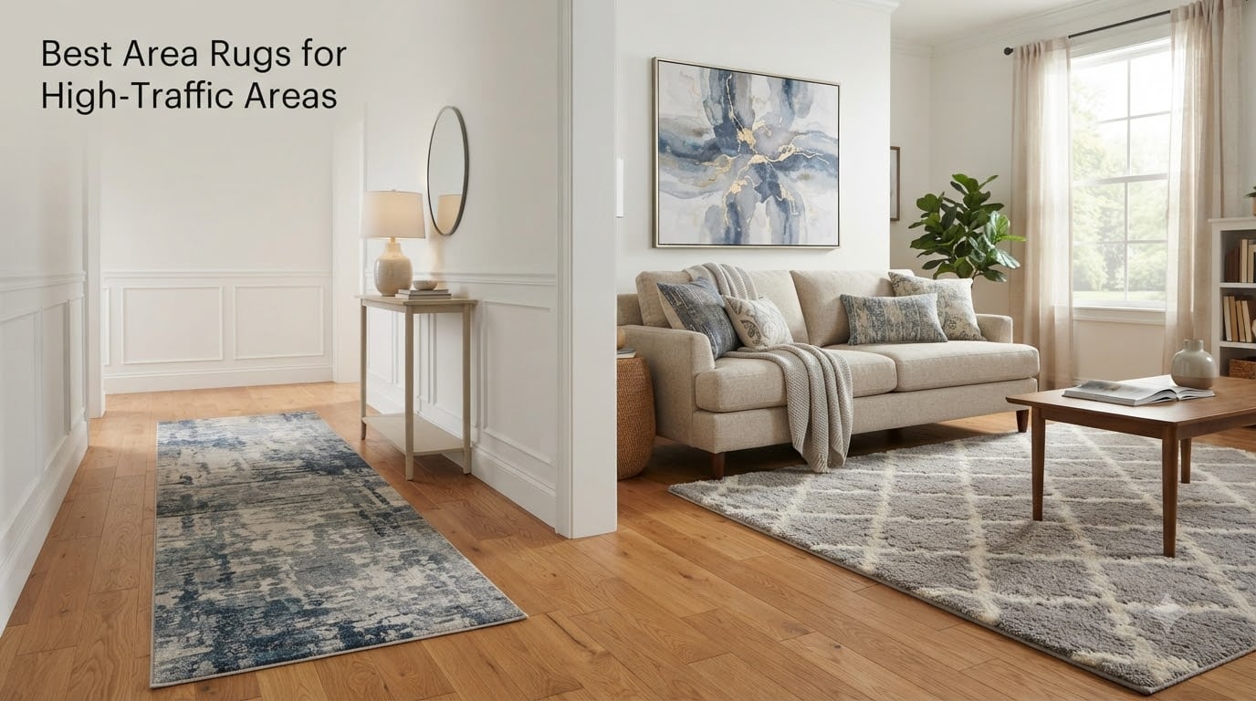 Best Area Rugs for High-Traffic Areas