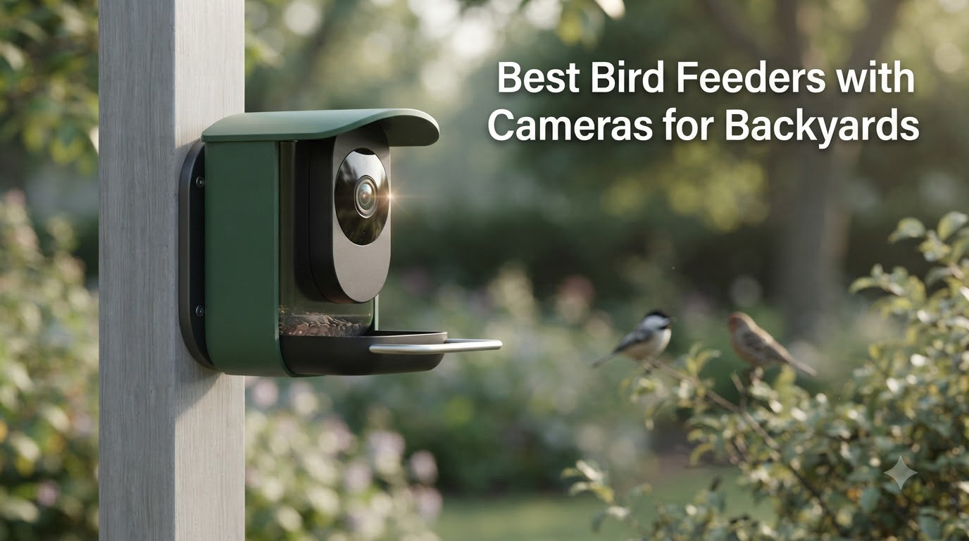 Best Bird Feeders with Cameras for Backyards