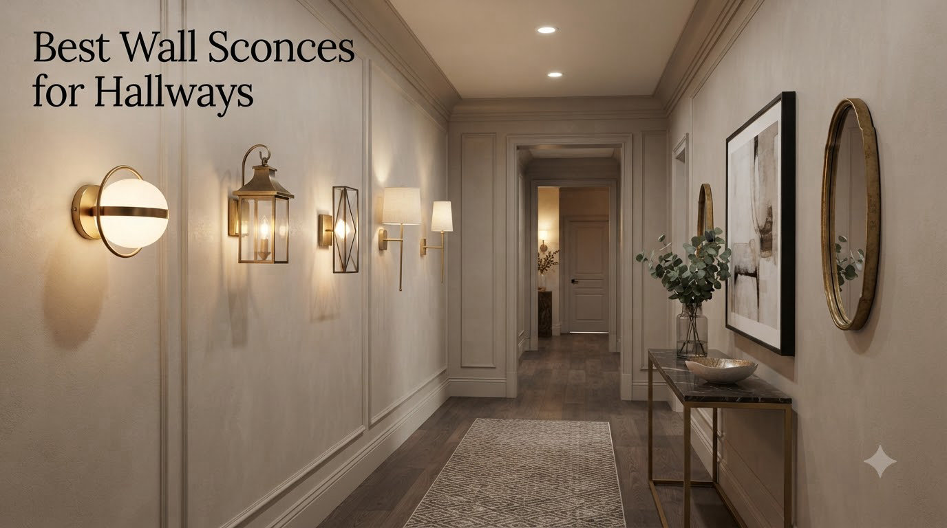 Best Wall Sconces for Hallways