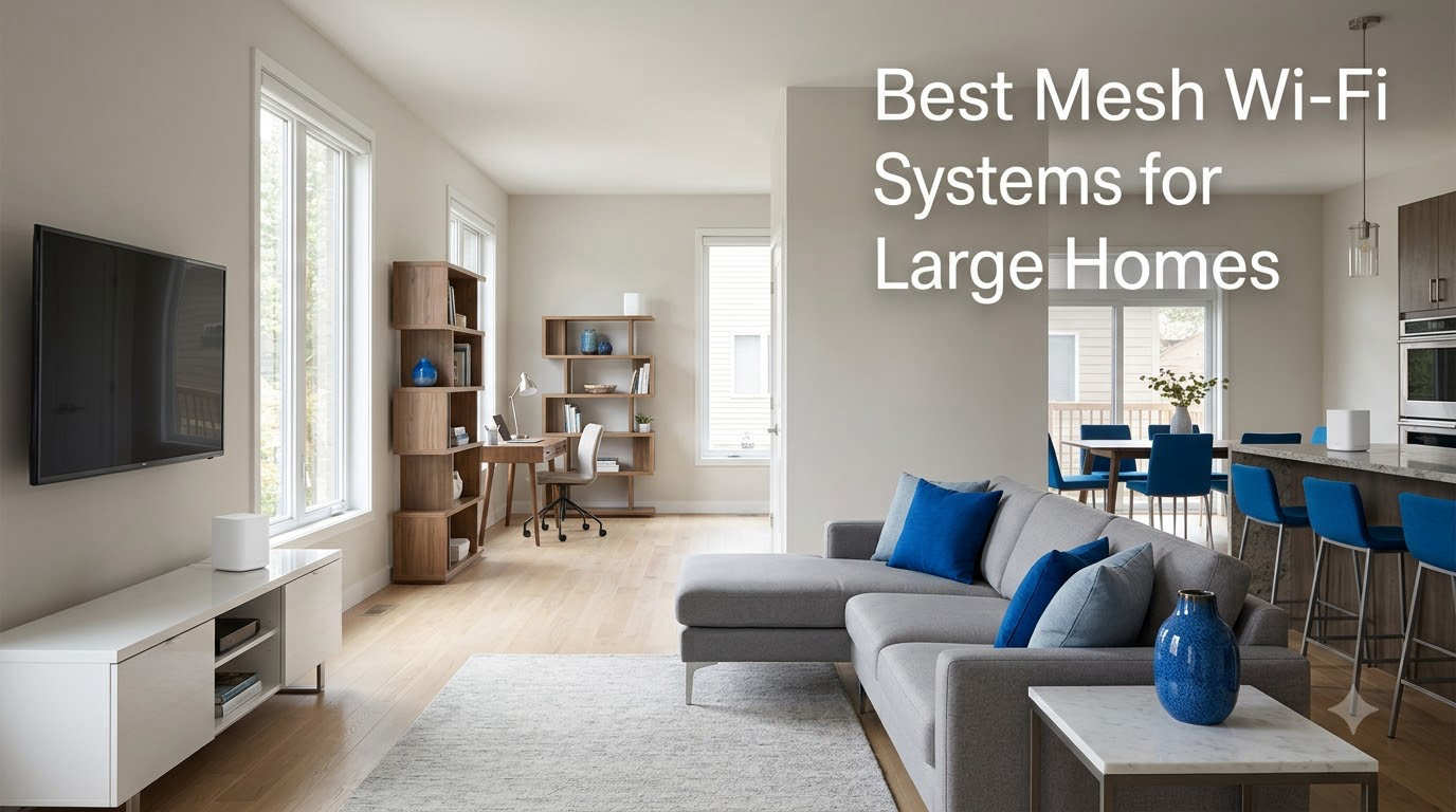 Best Mesh Wi-Fi Systems for Large Homes
