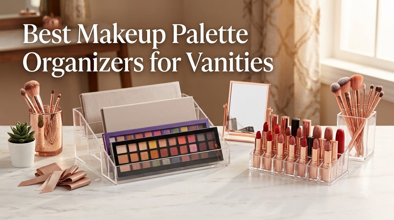 Best Makeup Palette Organizers for Vanities