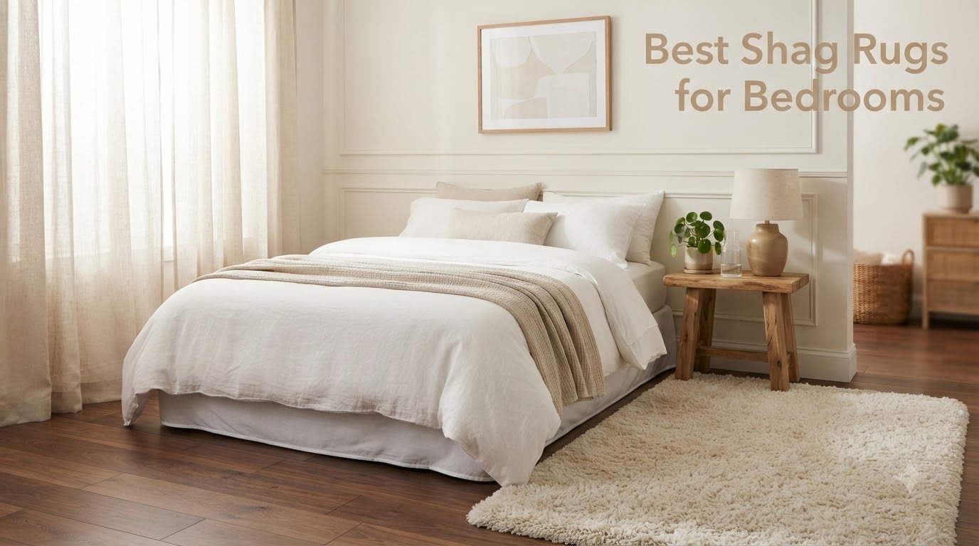 Best Shag Rugs for Bedrooms