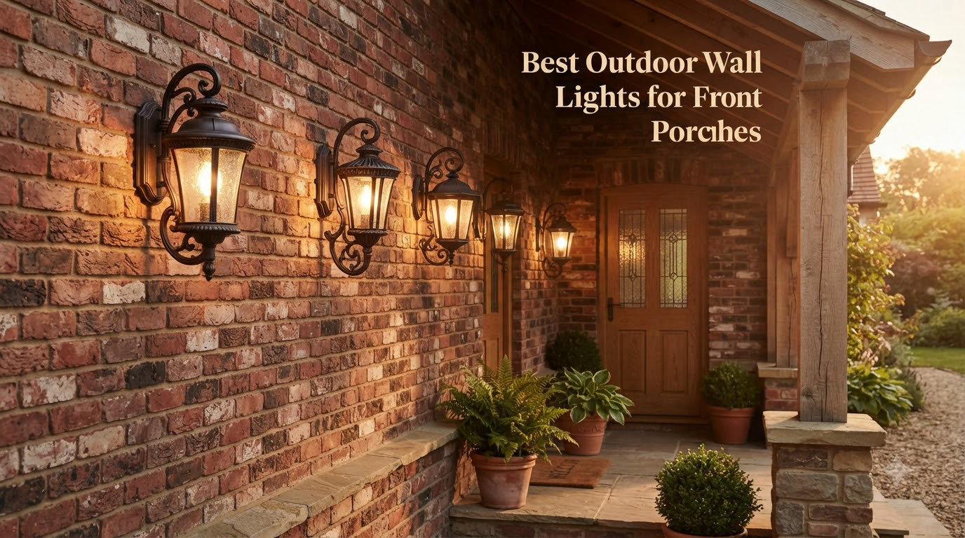 Best Outdoor Wall Lights for Front Porches