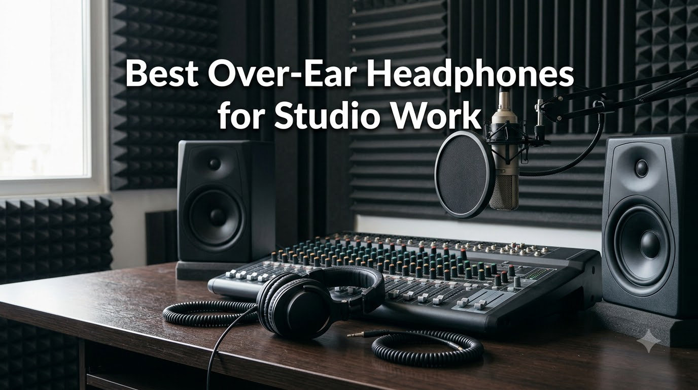 Best Over-Ear Headphones for Studio Work