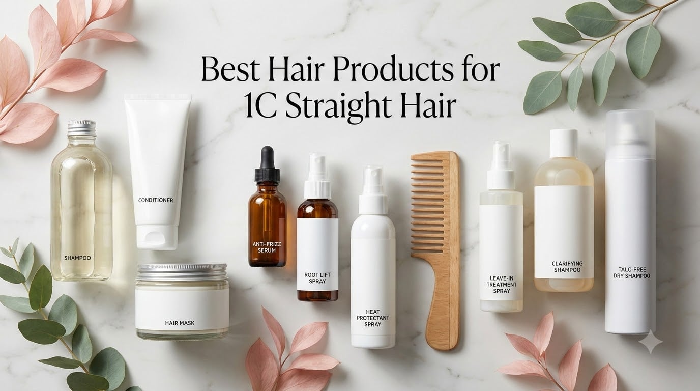 Best Hair Products for 1C Straight Hair