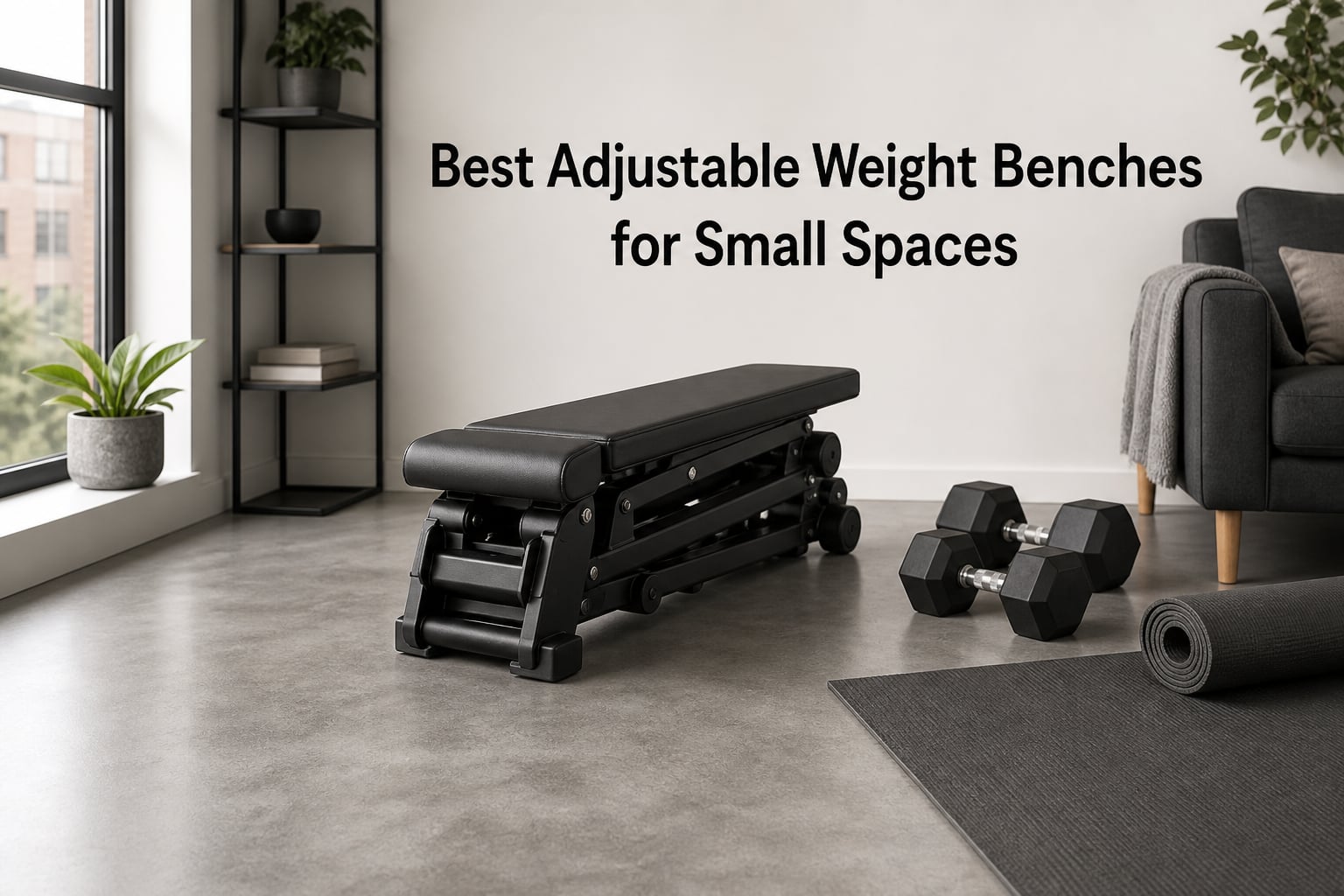 Best Adjustable Weight Benches for Small Spaces