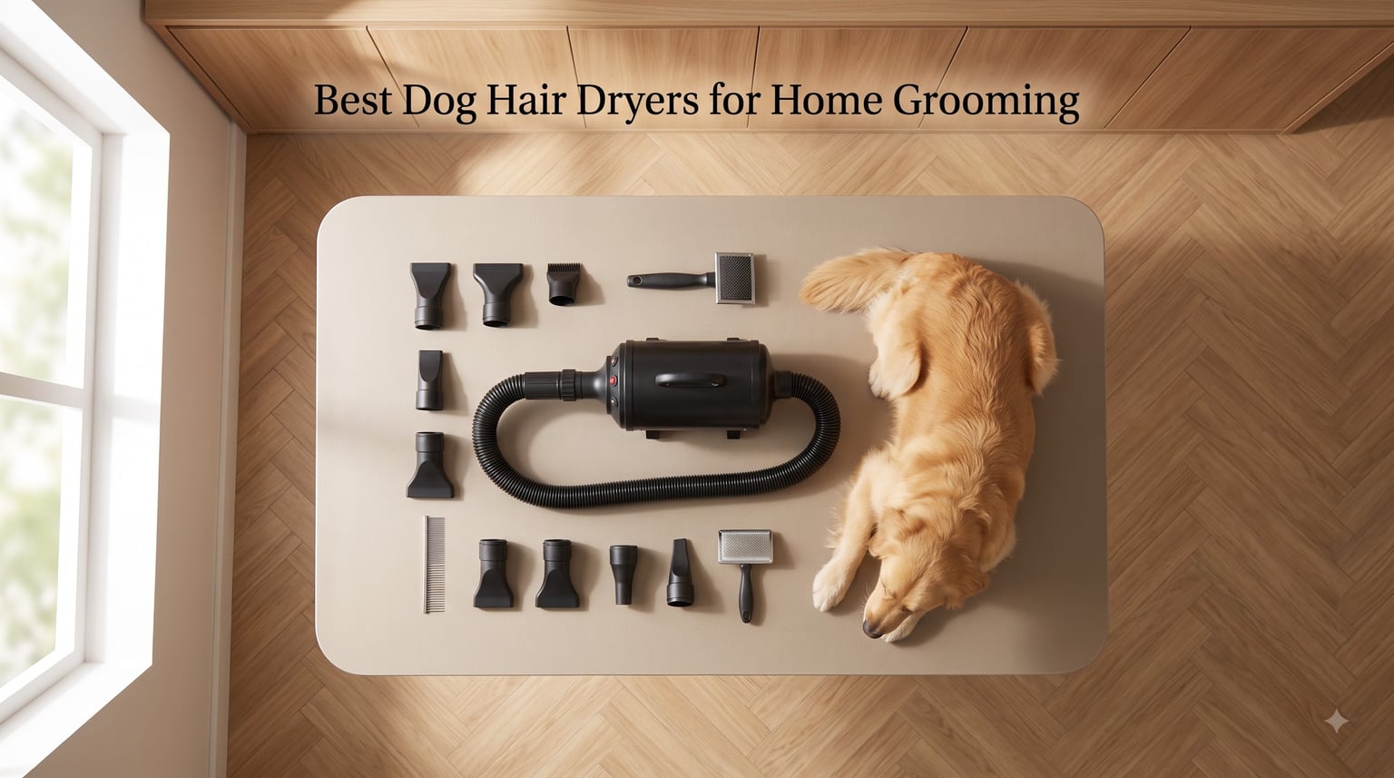 Best Dog Hair Dryers for Home Grooming