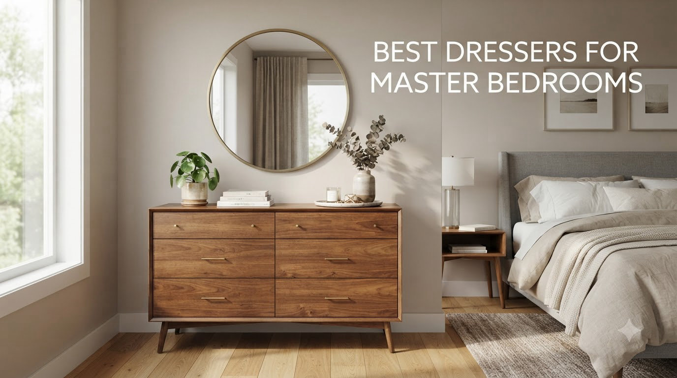 Best Dressers for Master Bedrooms