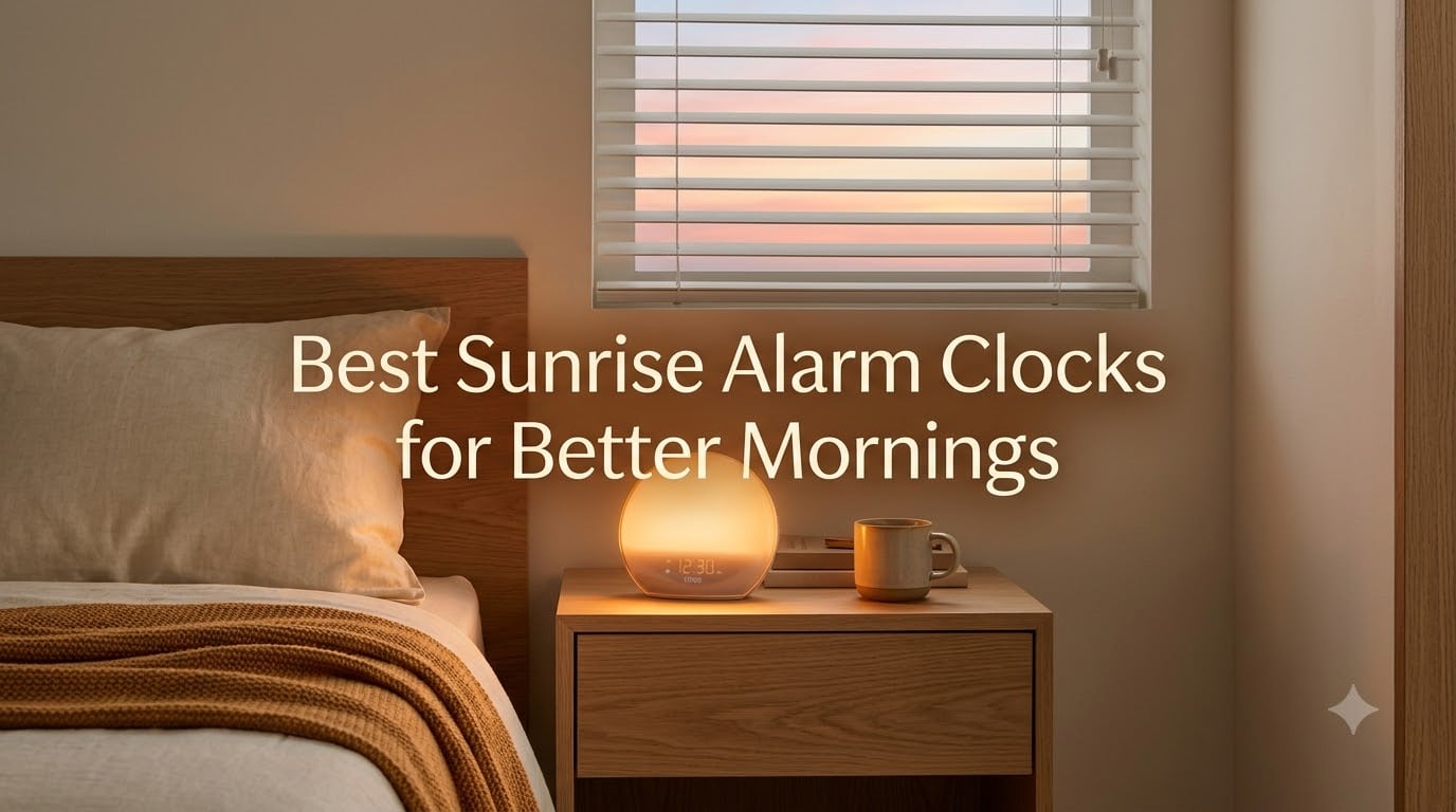 Best Sunrise Alarm Clocks for Better Mornings