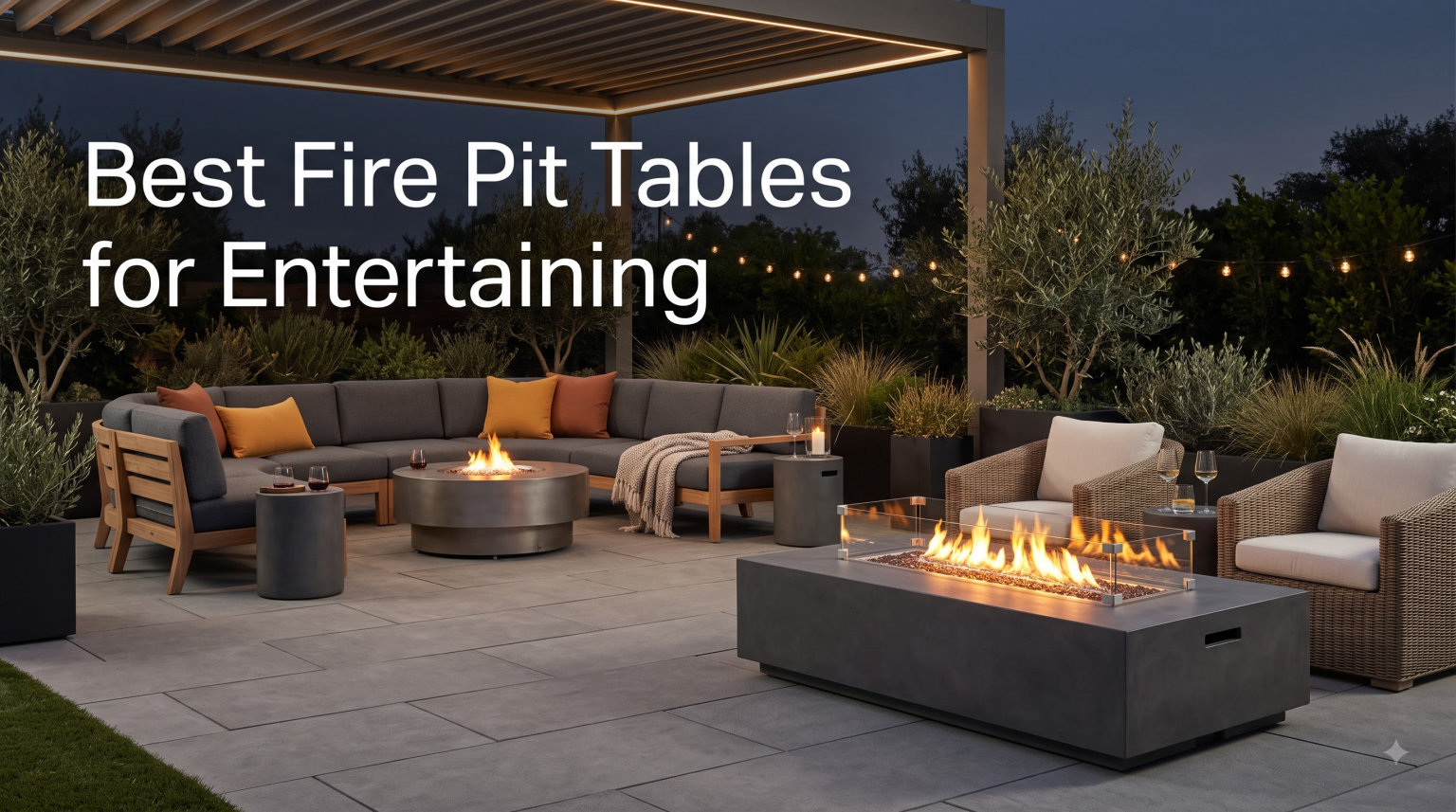 Best Fire Pit Tables for Entertaining
