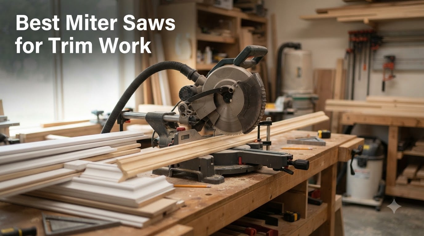 Best Miter Saws for Trim Work