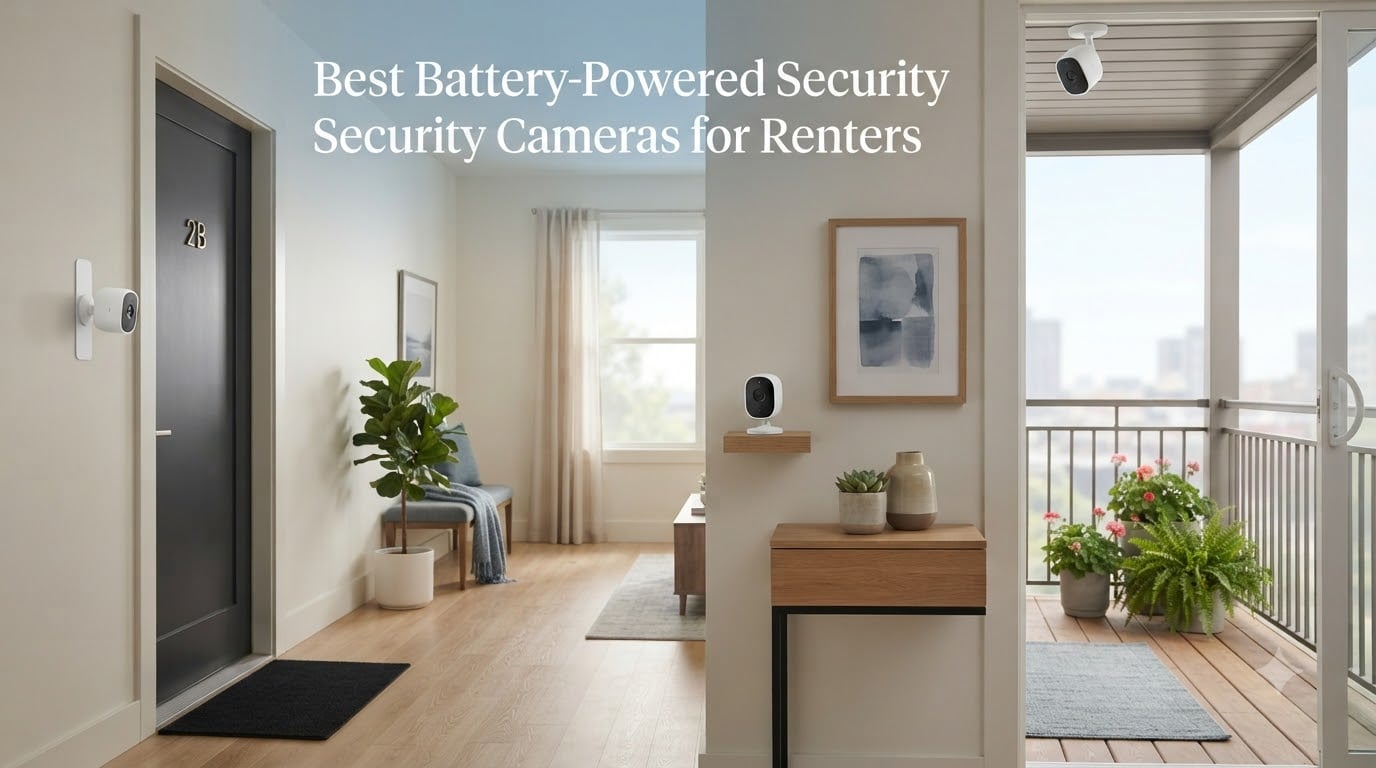 Best Battery-Powered Security Cameras for Renters