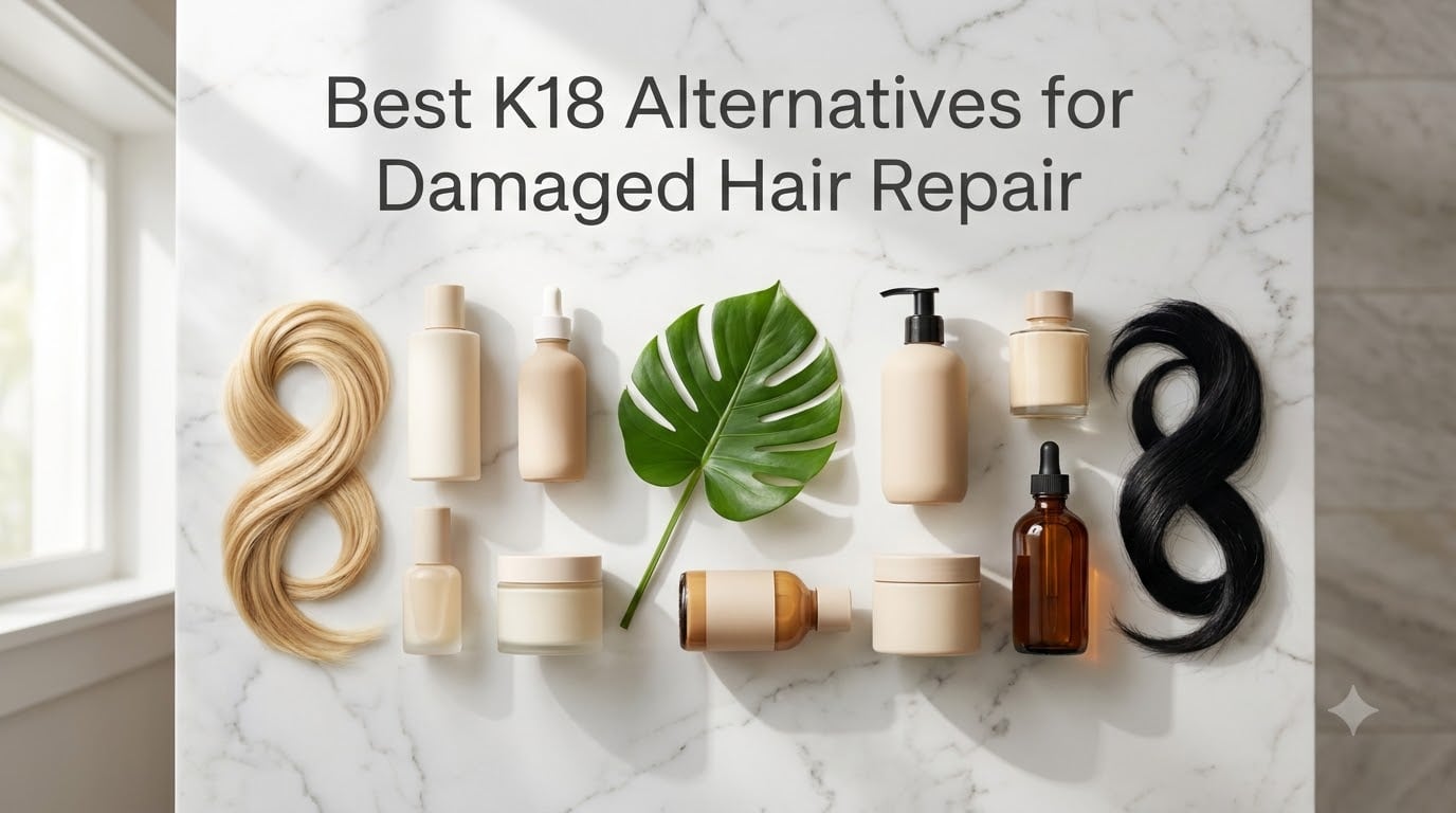 Best K18 Alternatives for Damaged Hair Repair