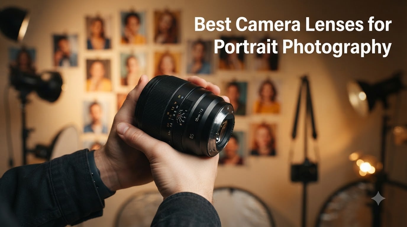 Best Camera Lenses for Portrait Photography