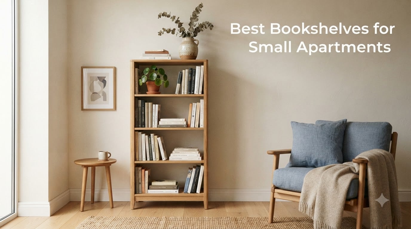 Best Bookshelves for Small Apartments