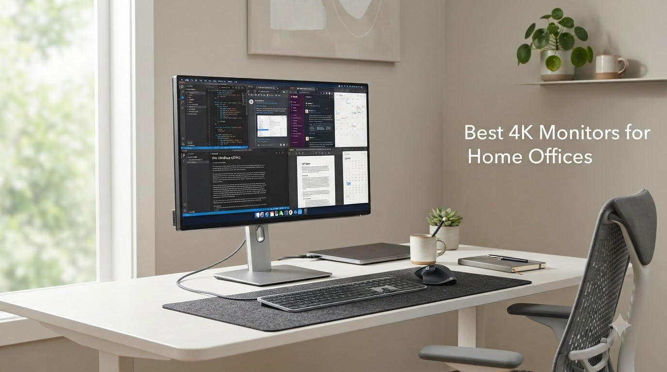 Best 4K Monitors for Home Offices