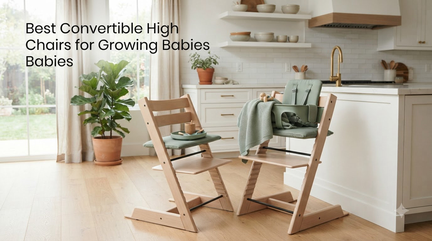Best Convertible High Chairs for Growing Babies
