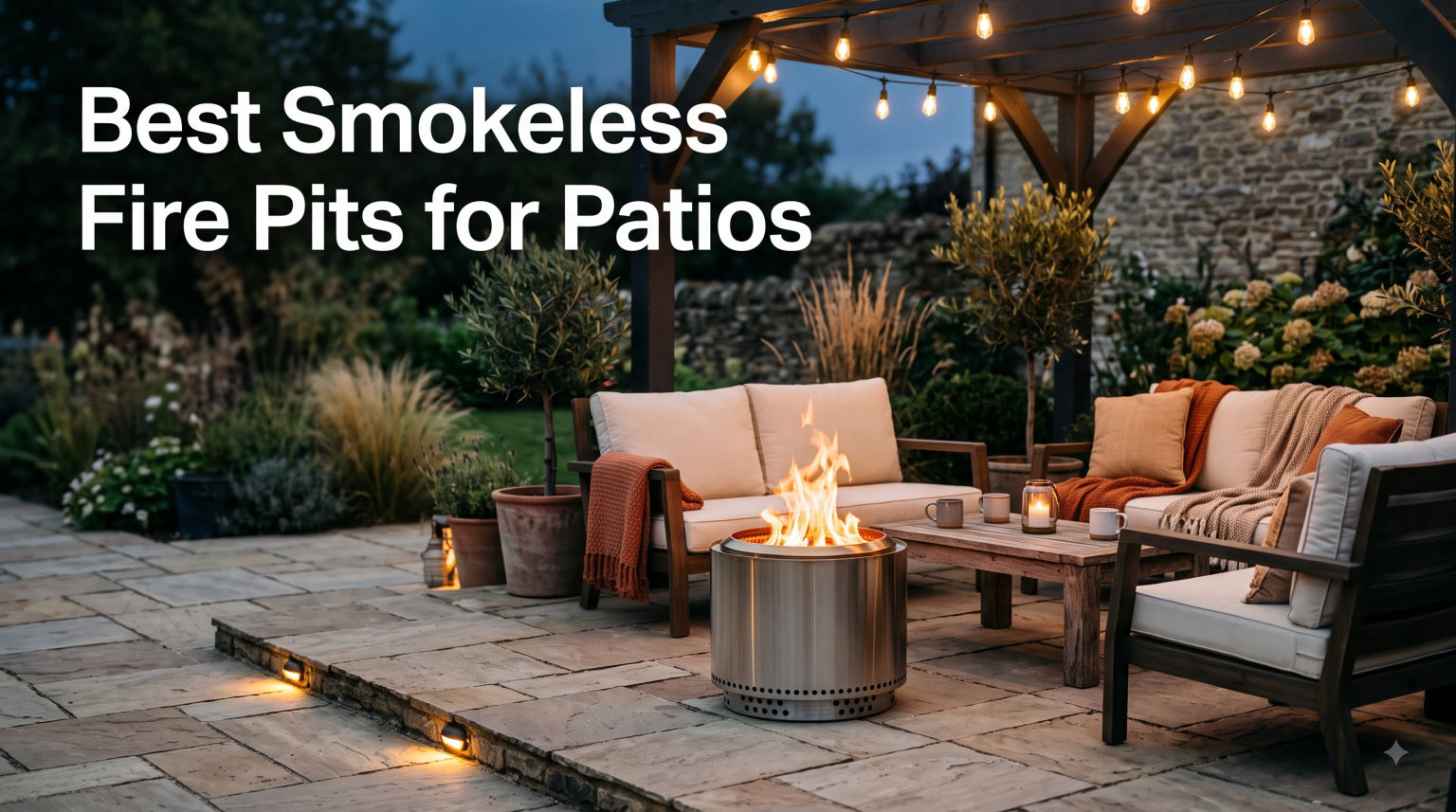 Best Smokeless Fire Pits for Patios