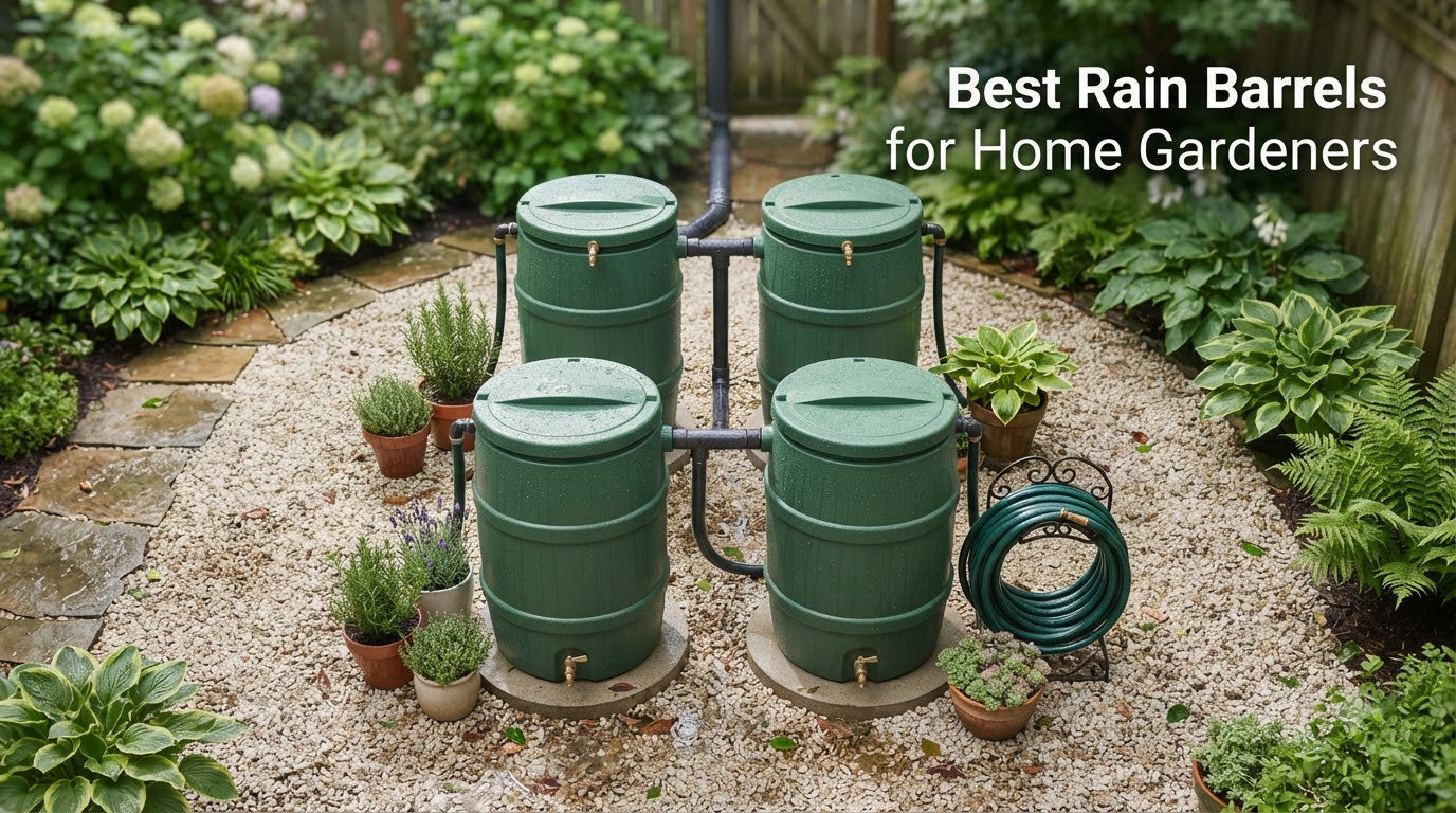 Best Rain Barrels for Home Gardeners