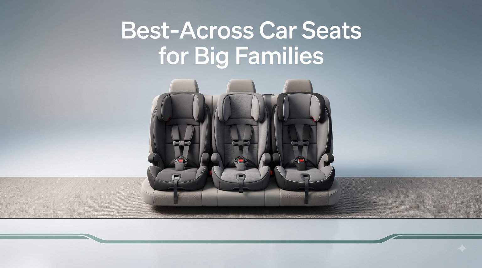 Best 3-Across Car Seats for Big Families