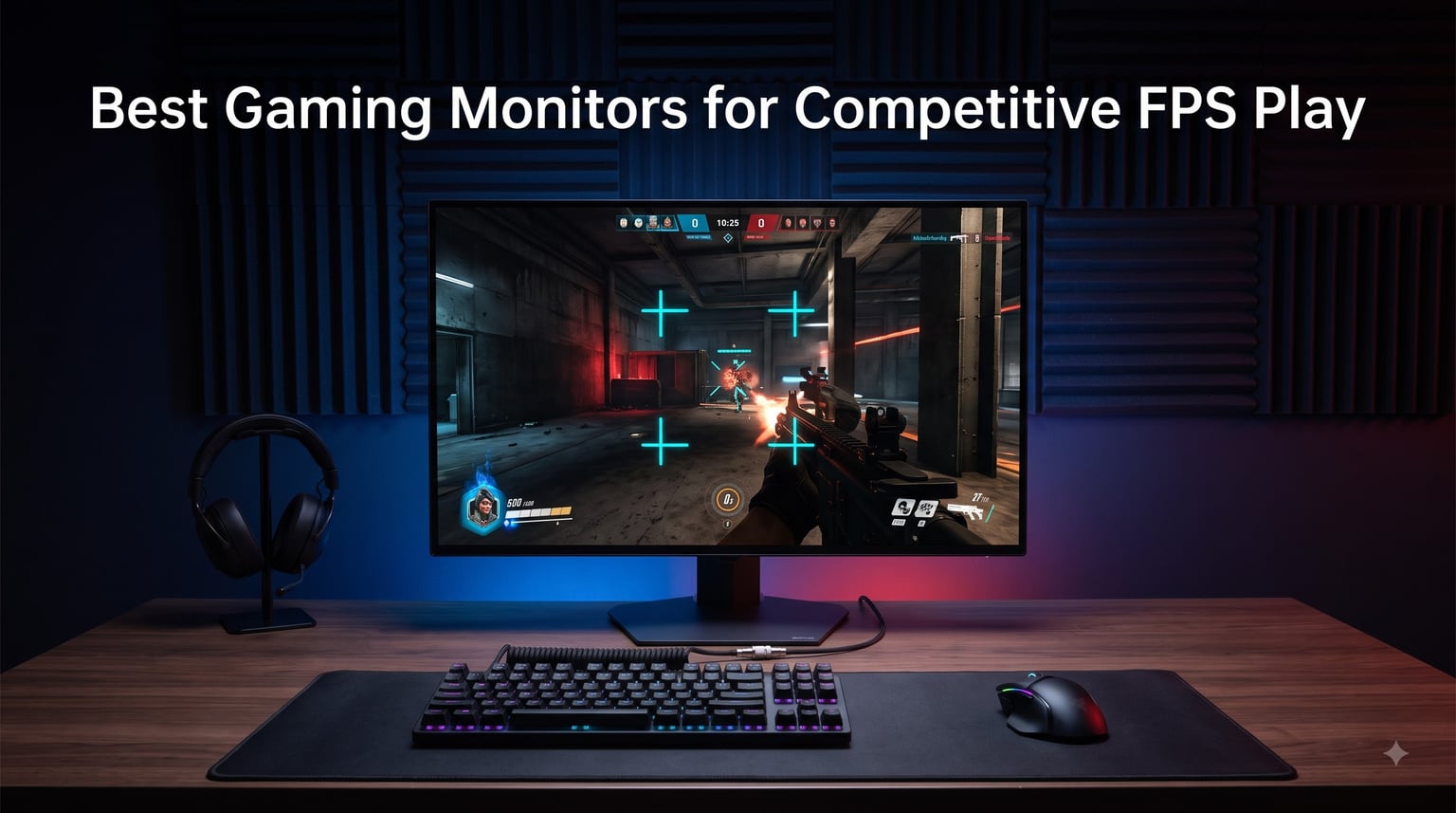 Best Gaming Monitors for Competitive FPS Play