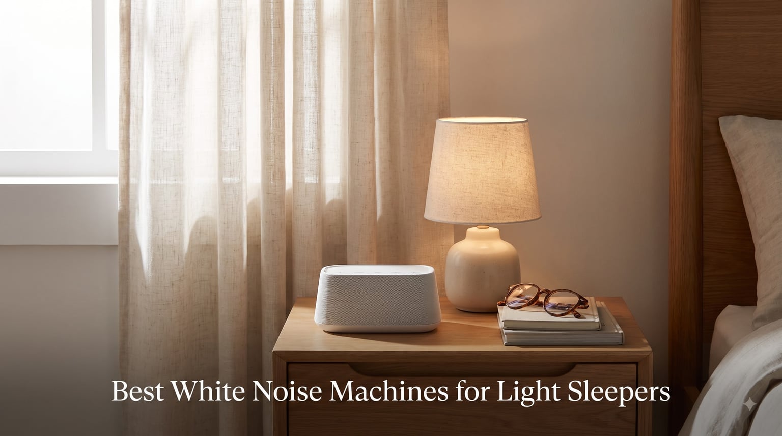 Best White Noise Machines for Light Sleepers
