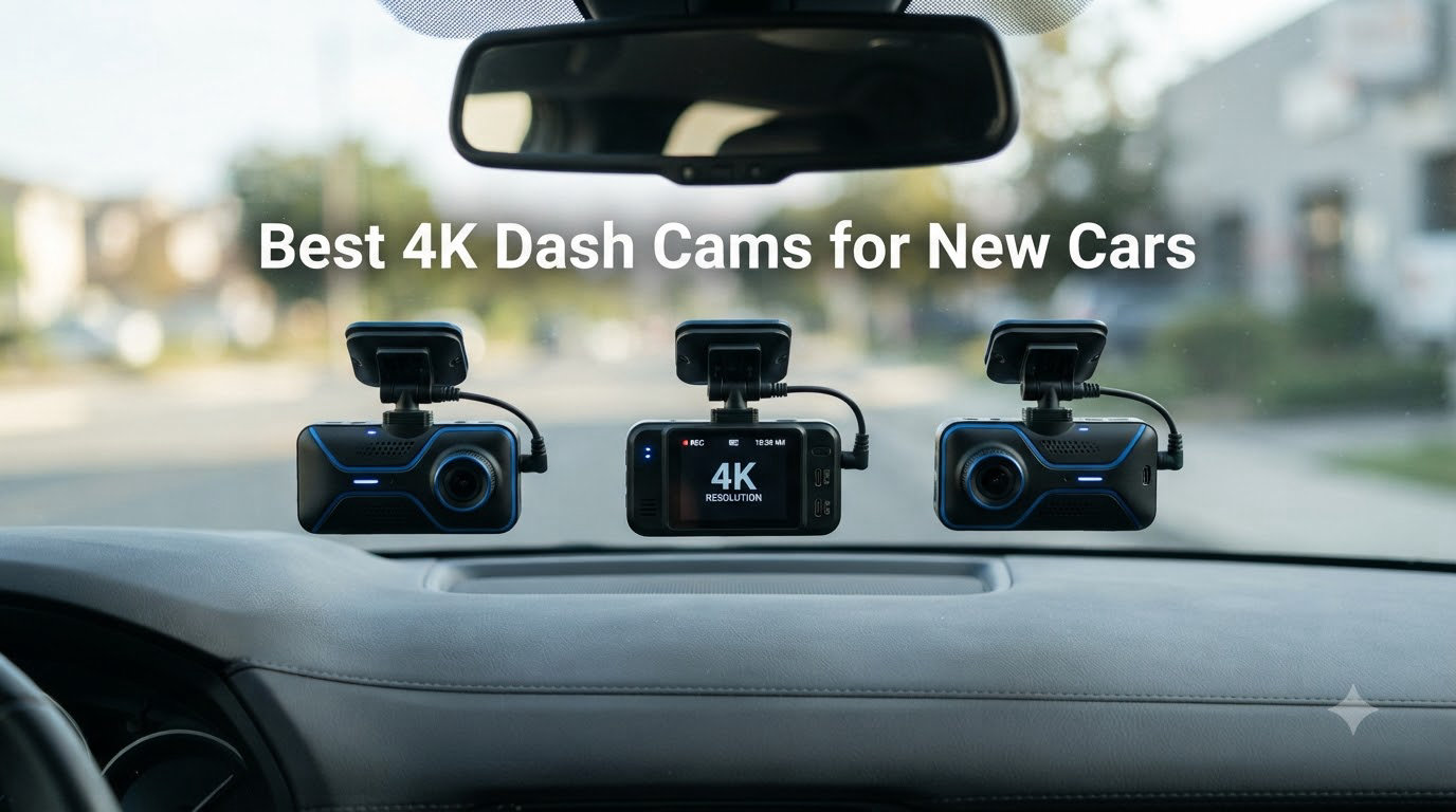 Best 4K Dash Cams for New Cars