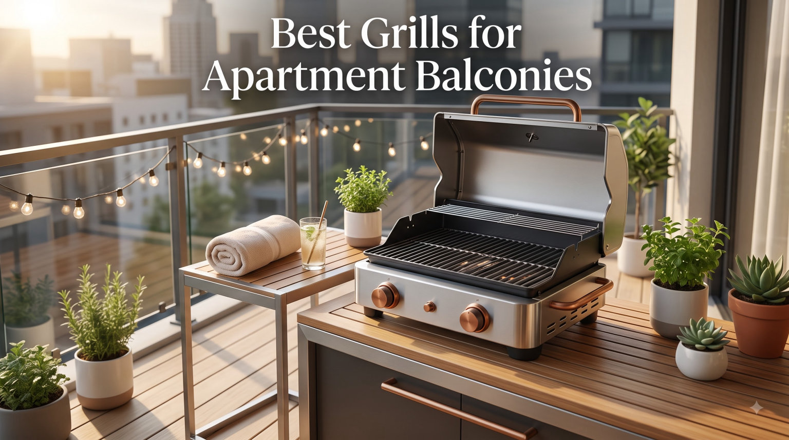 Best Grills for Apartment Balconies