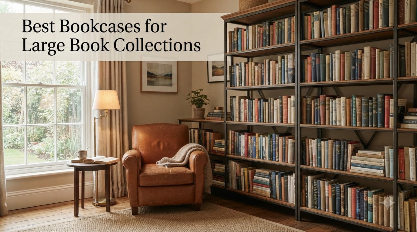 Best Bookcases for Large Book Collections