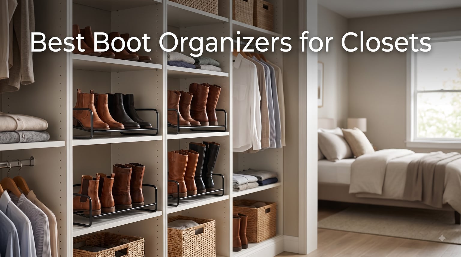 Best Boot Organizers for Closets