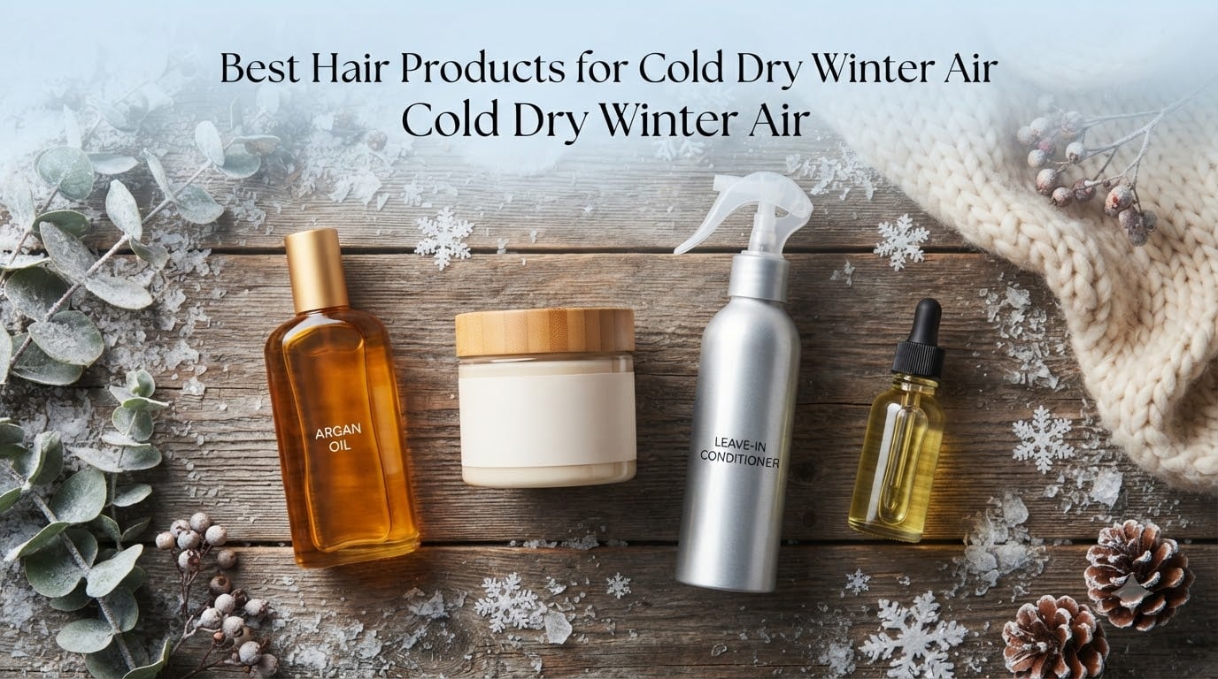 Best Hair Products for Cold Dry Winter Air