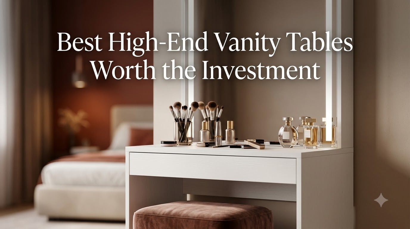 Best High-End Vanity Tables Worth the Investment