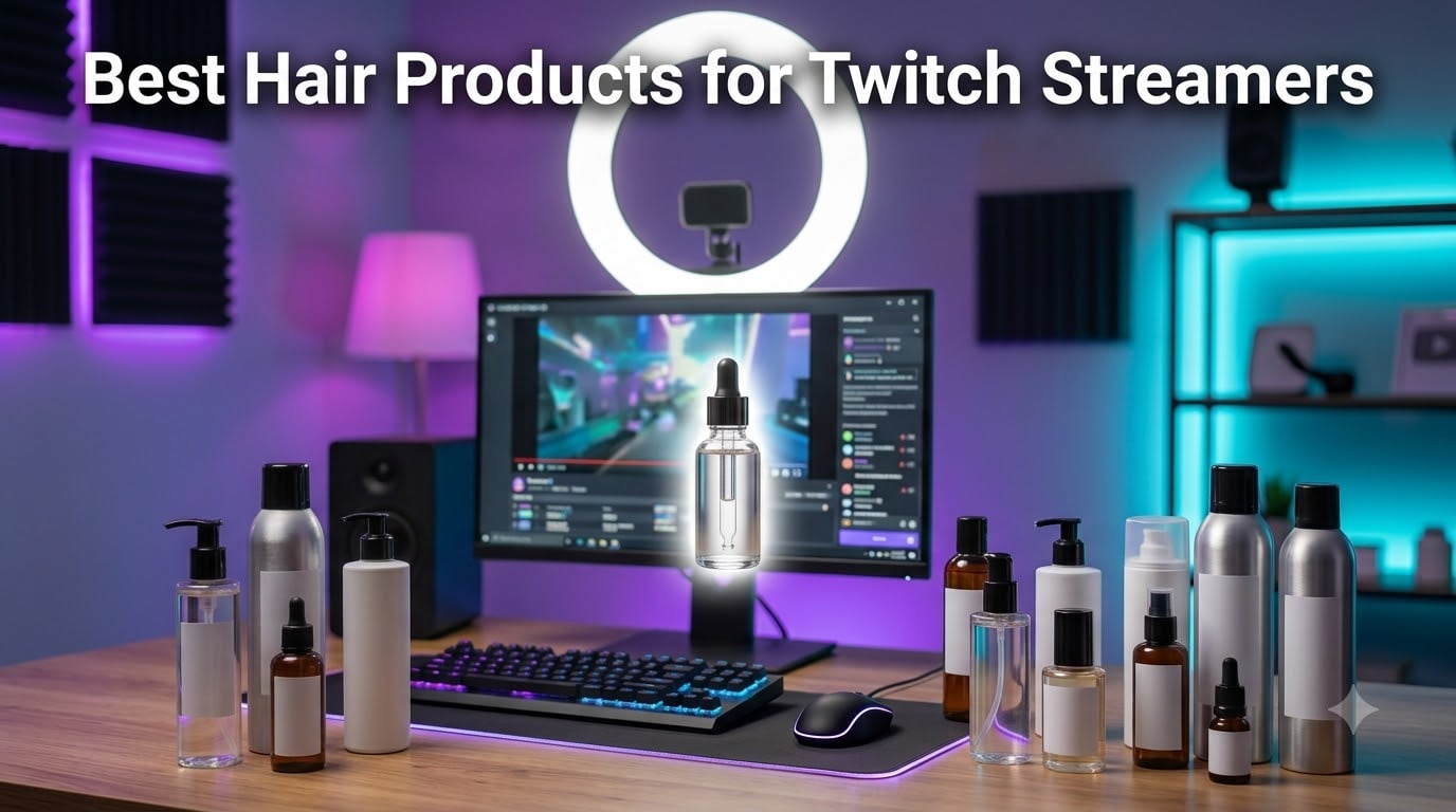 Best Hair Products for Twitch Streamers