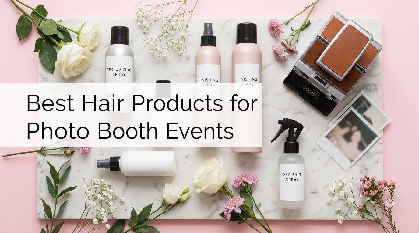 Best Hair Products for Photo Booth Events