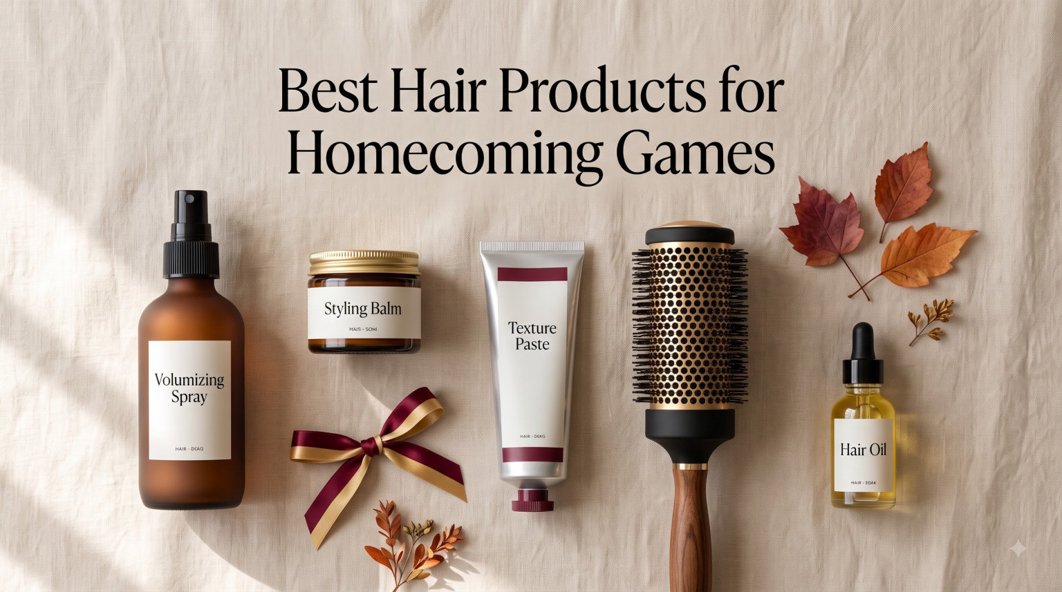 Best Hair Products for Homecoming Games