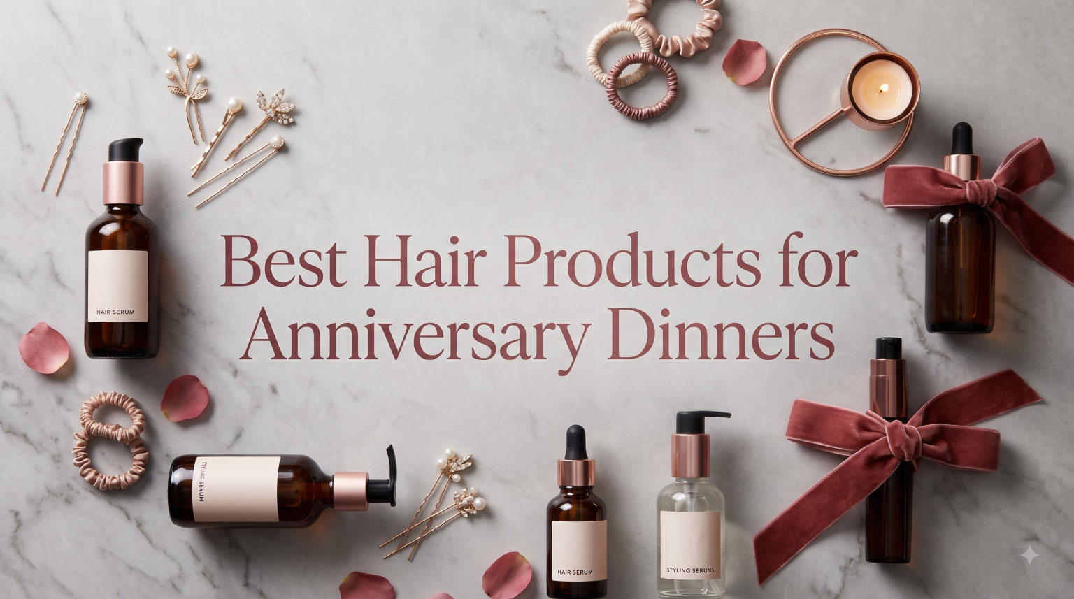Best Hair Products for Anniversary Dinners